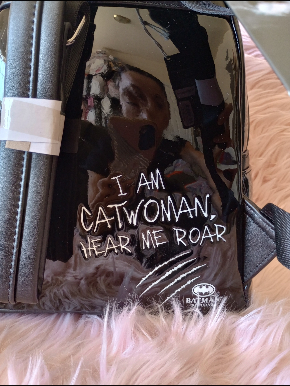 Loungefly Batman Catwoman Mini Backpack Exclusive Limited Edition 1250 Rare!! - Picture 10 of 13
